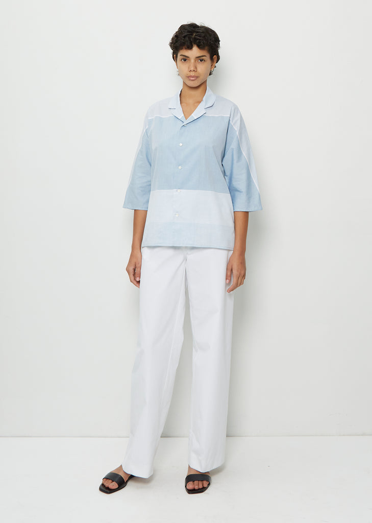 Trailer Cotton Shirt — Blue