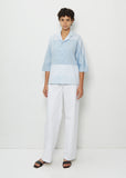 Trailer Cotton Shirt — Blue