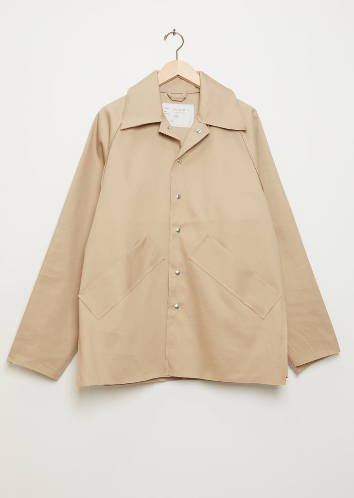 Unisex Coach Jacket — Sand