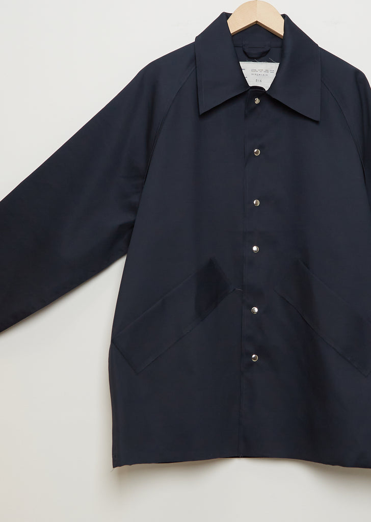 Unisex Coach Jacket — Navy