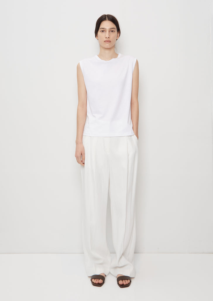 Brani Sleeveless T-Shirt — White