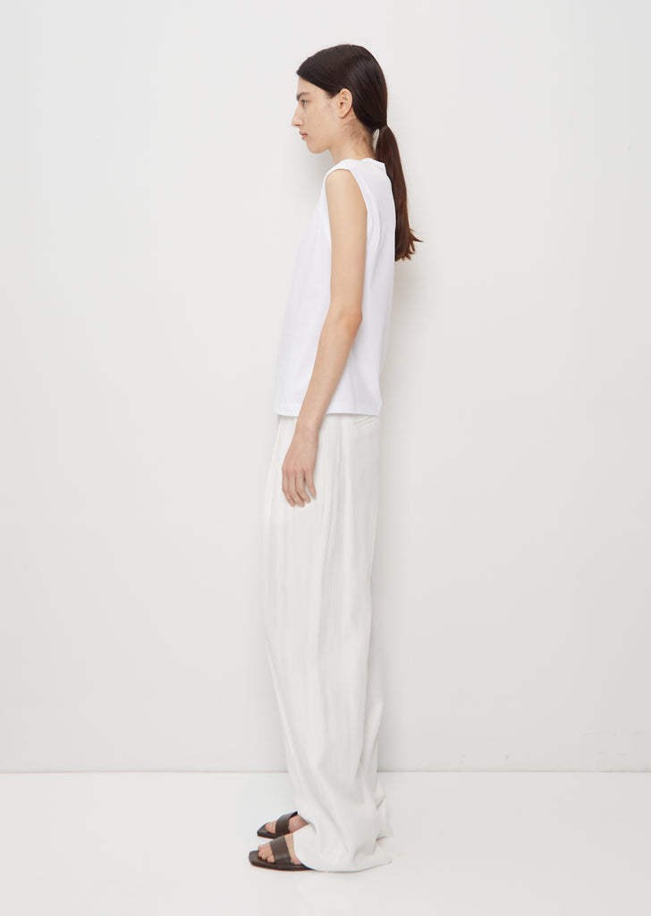 Brani Sleeveless T-Shirt — White