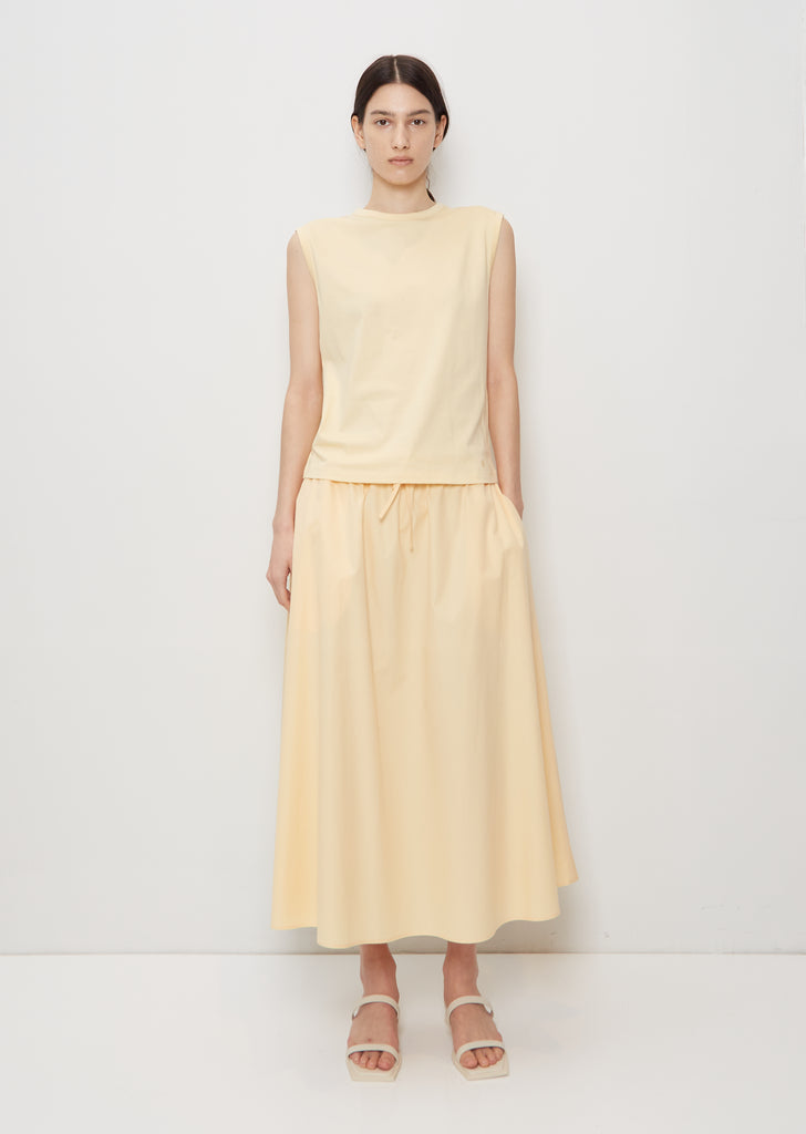 Brani Sleeveless T-Shirt — Apricot
