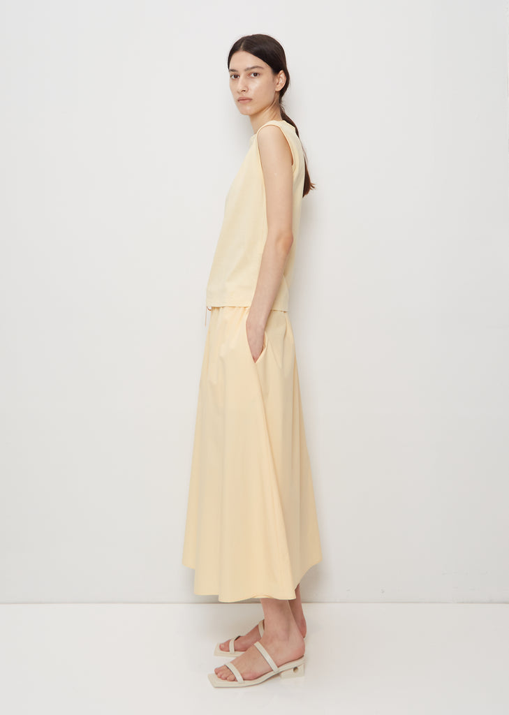 Brani Sleeveless T-Shirt — Apricot