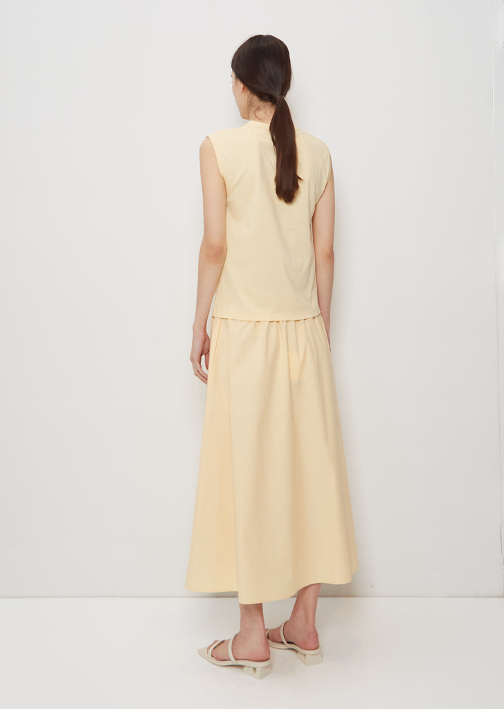 Brani Sleeveless T-Shirt — Apricot