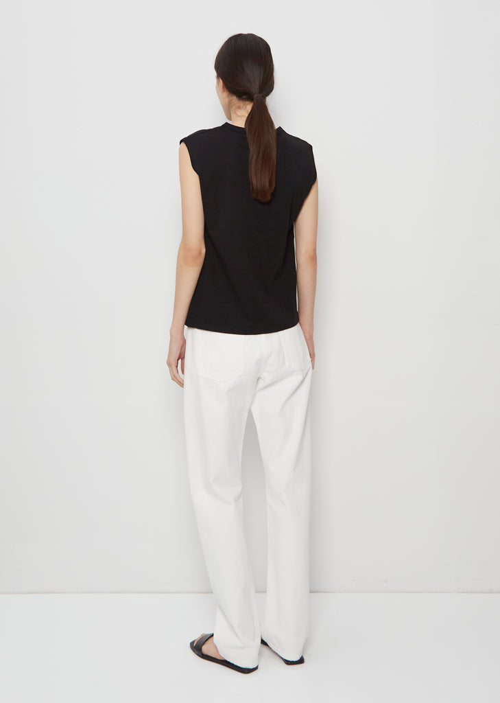 Brani Sleeveless T-Shirt — Black