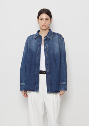 Altan Denim Shirt — Washed Blue