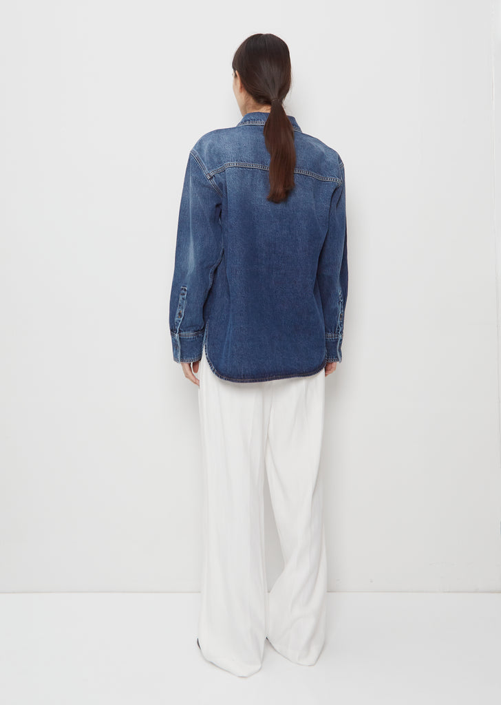 Altan Denim Shirt — Washed Blue