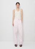 Unisex Light Belted Twisted Cotton Pants