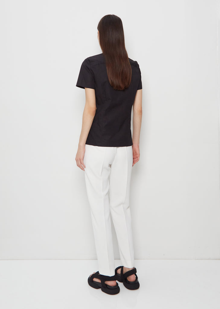 Cloudy Cotton Shirt — Black