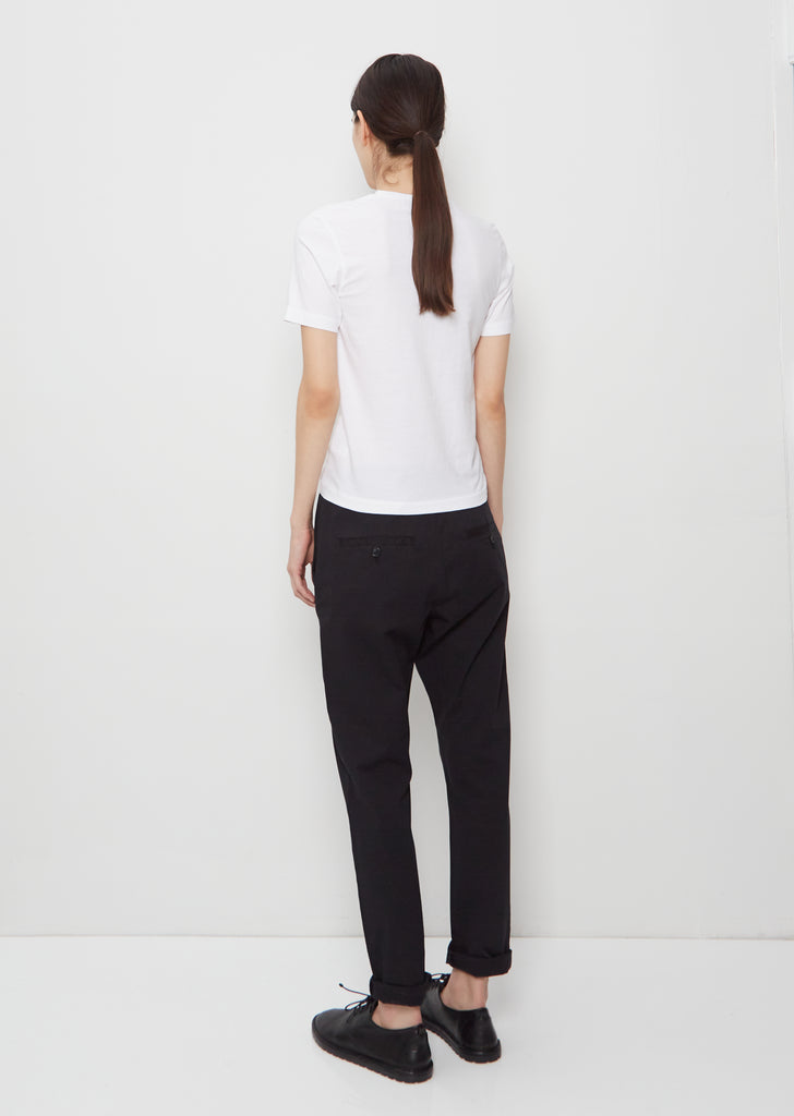 Tiny Organic Cotton Tee — White Light