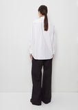 Elma Edit Cotton Shirt — White