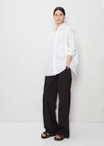 Elma Edit Cotton Shirt — White