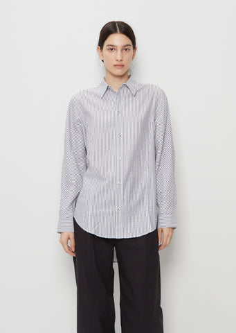 Block Viscose Blend Shirt
