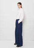 Denim Wide Leg Pants