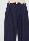 Unisex French Cotton Pants — Navy