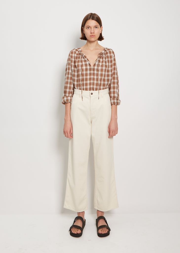 Oversized Cotton Trouser Jean