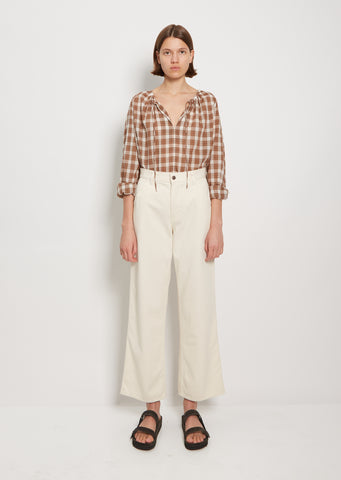 Oversized Cotton Trouser Jean