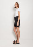 Loose Cotton Short — Coal Black