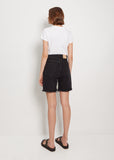 Loose Cotton Short — Coal Black