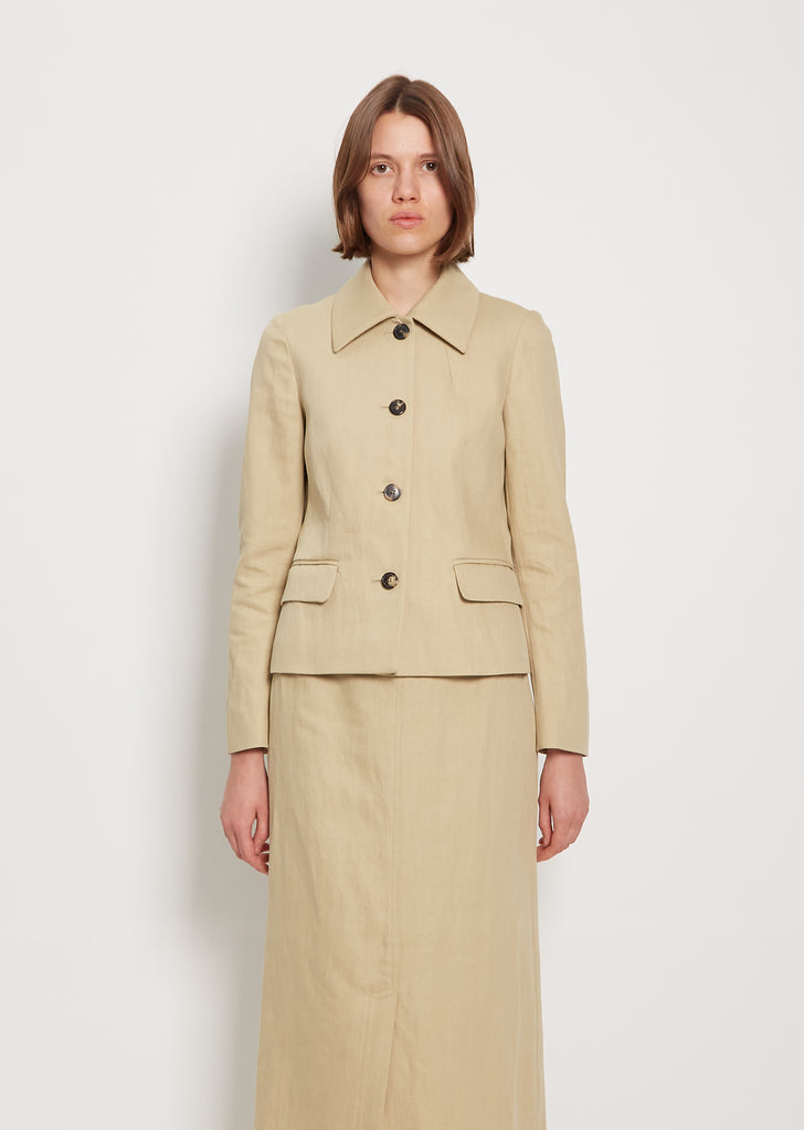 Vetty Cotton Linen Jacket