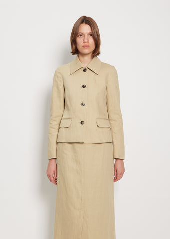Vetty Cotton Linen Jacket