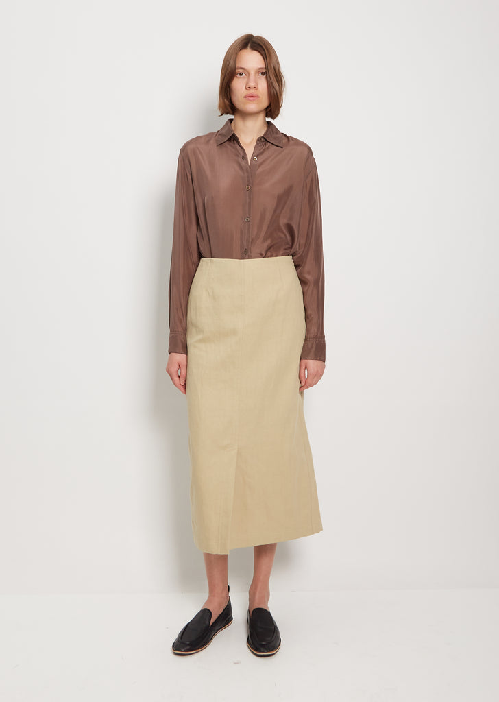 Sheelams Cotton Linen Skirt