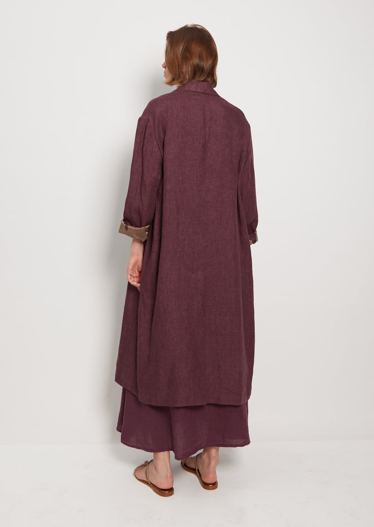 Natalie Linen Coat