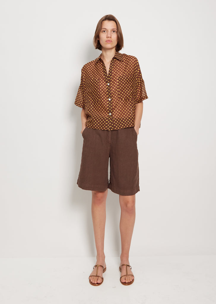 Ceci Cotton Silk Top