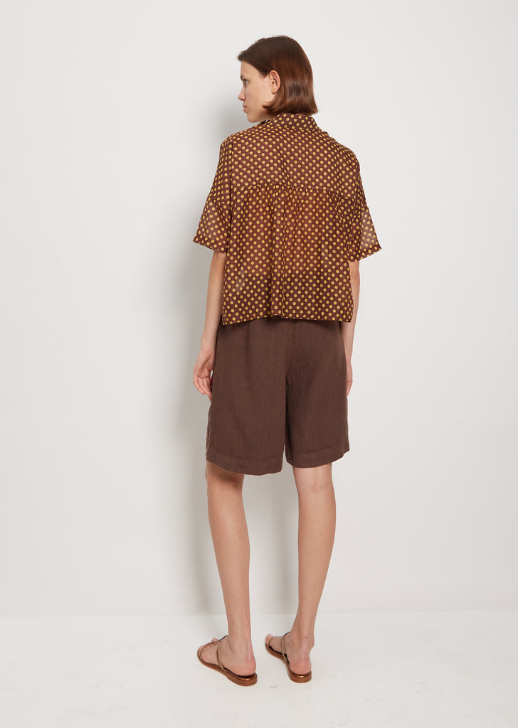 Ceci Cotton Silk Top