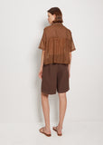 Ceci Cotton Silk Top