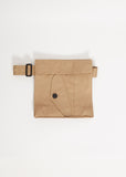 Cotton Gabardine Pocket Belt — Beige