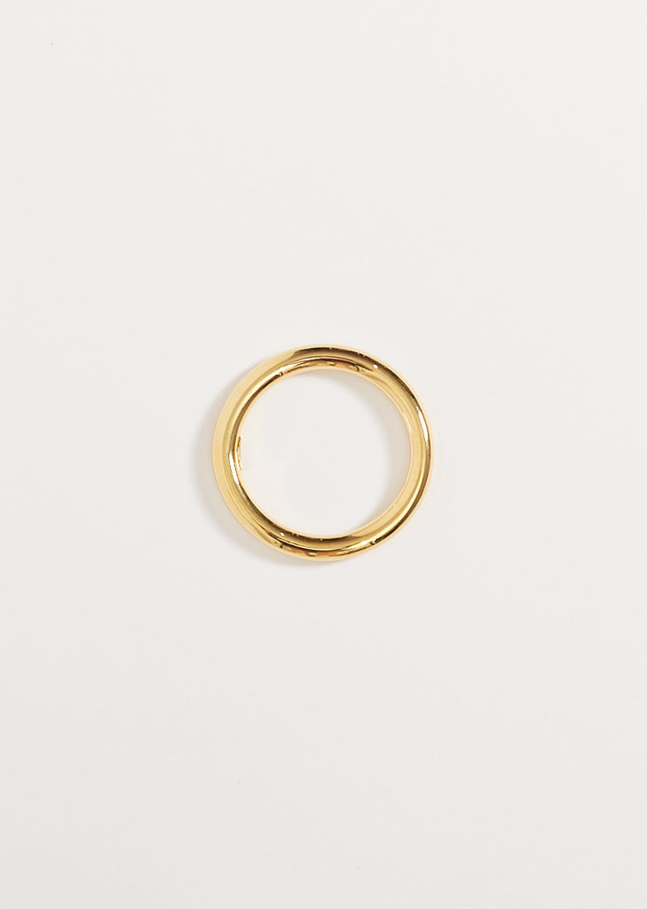 Gold Classic Circle Bangle