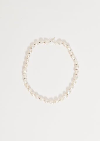 Simple Baroque Pearl Collar