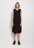 Tape Embroidery Sleeveless Dress