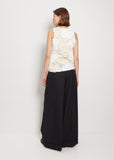 Tape Embroidery Cupra Sleeveless Top