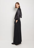 Satin Longsleeve Top