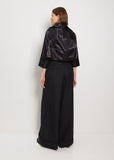 Satin Longsleeve Top