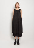 Lace Sleeveless Gathered Dress