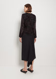 Tape Embroidery Cupra Long Sleeve Top