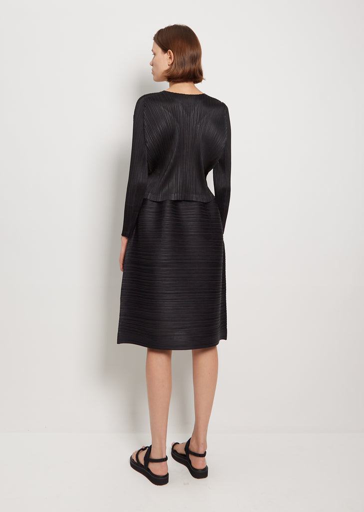 Trunk Pleated Cardigan