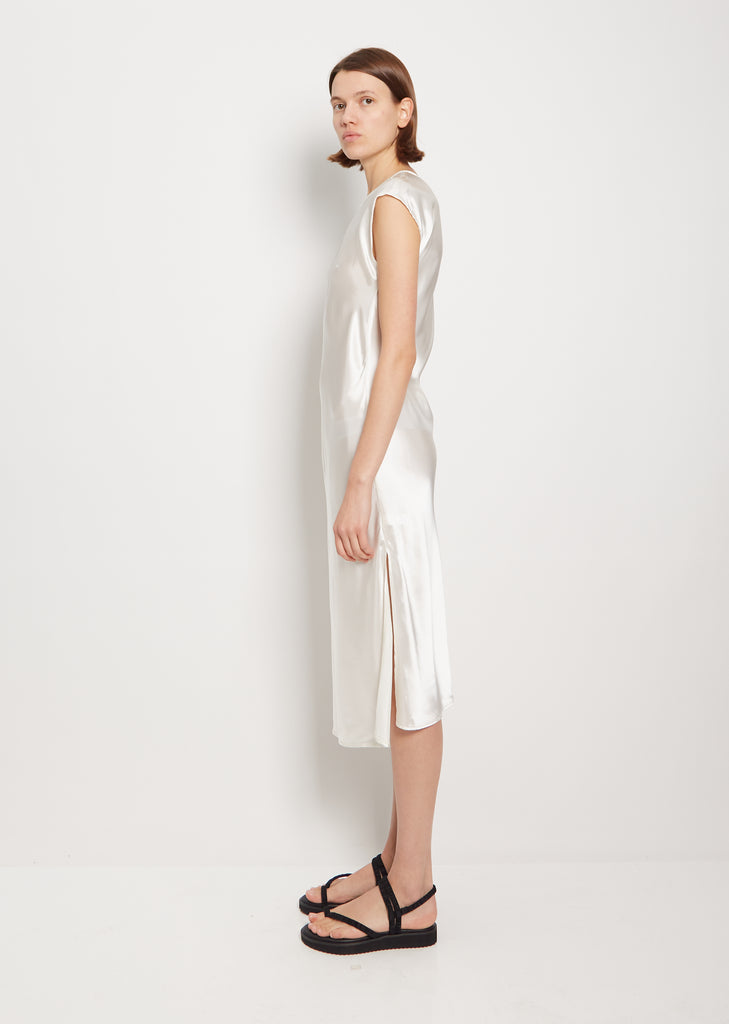 Satin Sheath Dress