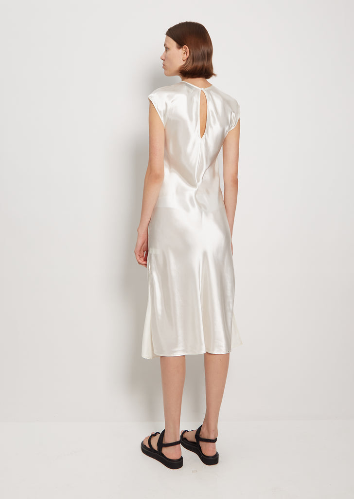 Satin Sheath Dress