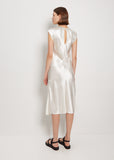 Satin Sheath Dress