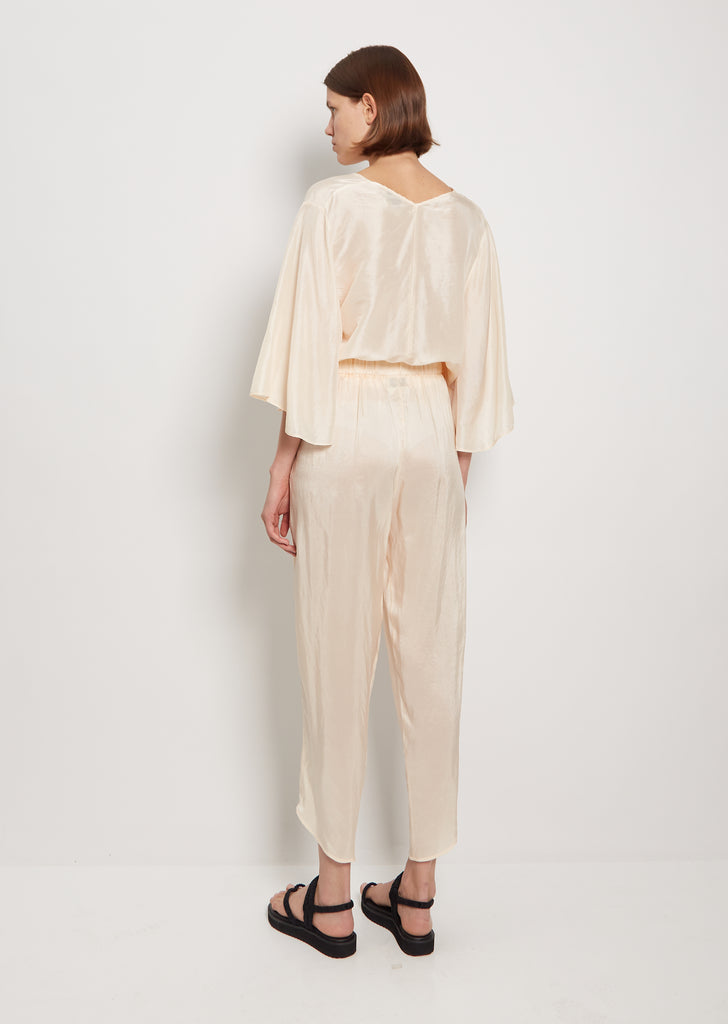Silk Habotai Trousers