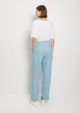 Linen Canvas Pants — Crystal