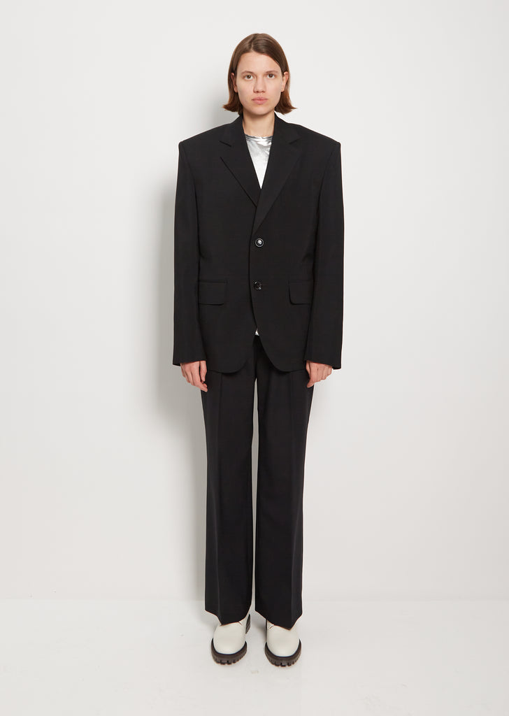 Wool Mohair Jacket