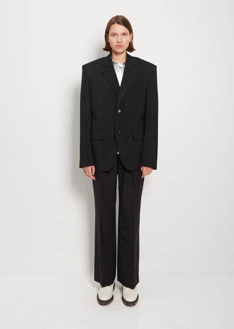 Wool Mohair Jacket