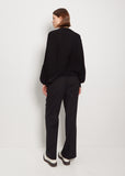 Wool Rib Pullover
