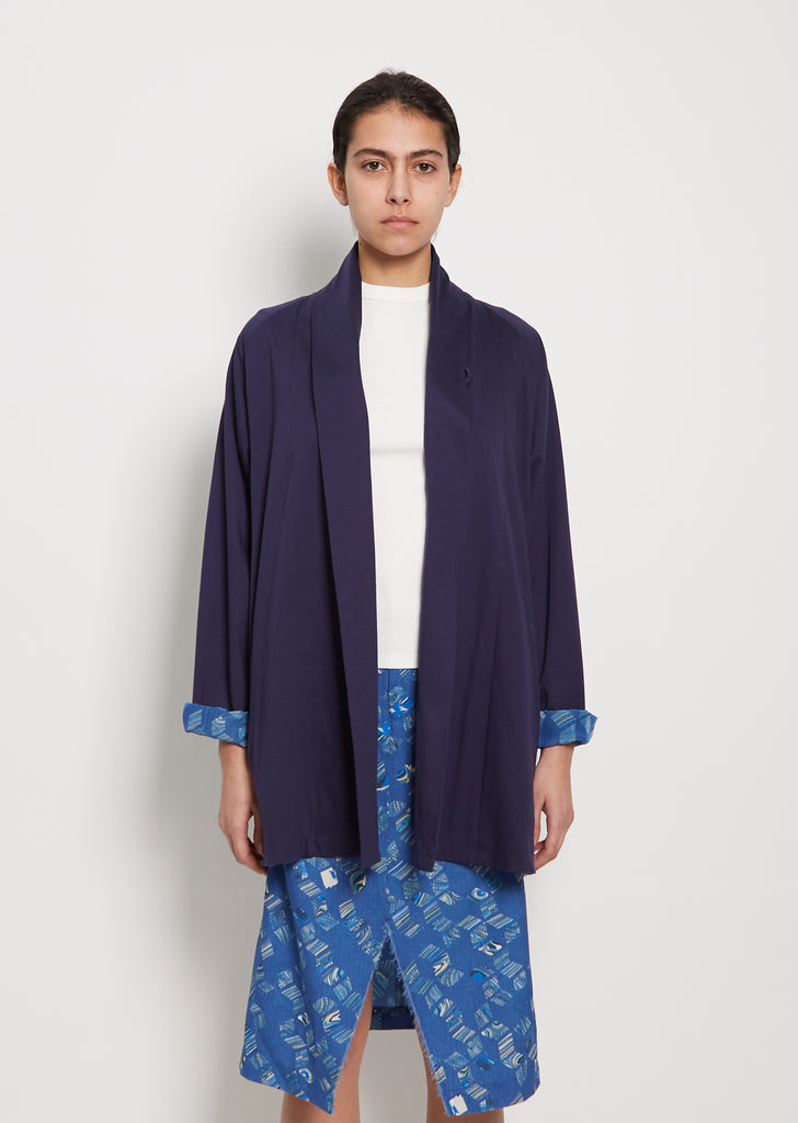 Men's Marble Print Reversible Jacket